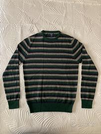 Maglione a righe da uomo