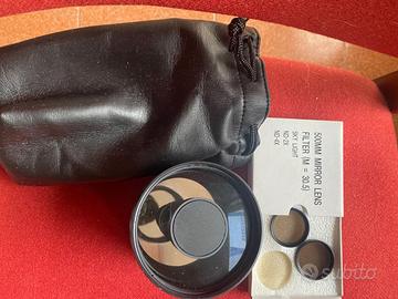 Obiettivo catadiottrico Vivitar 500mm