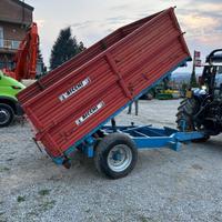 Rimorchio Ribaltabile Trilaterale BICCHI 30 ql