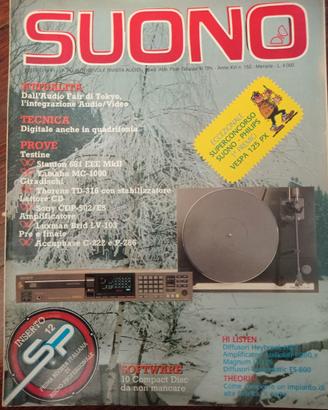 Rivista SUONO n° 152 del 1986