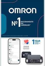 OMRON Misuratore pressione e elettrocardiogramma