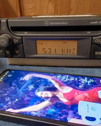 Autoradio Mercedes Benz Audio 10 CD con bluetooth 