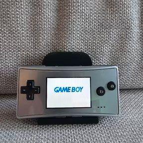 Nintendo Game Boy Micro Grigio + Caricatore 