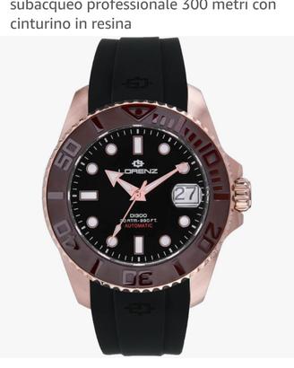 orologio lorenz subacqueo 300 metri