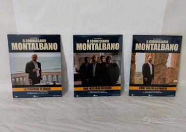 3 DVD    il commissario Montalbano