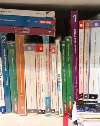 Libri scuola itis trafelli nettuno  dal 1 al 5