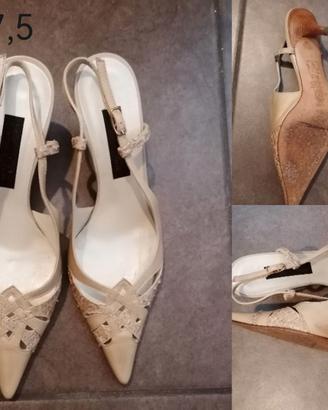 Sandali da donna in vera pelle