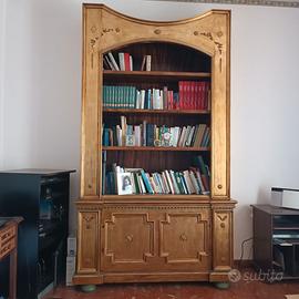 Libreria foglia oro