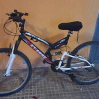 Mountain Bike XT-ERRE 26" Bi-ammortizzata+accessor