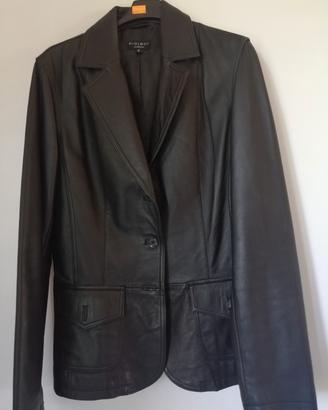blazer donna vera pelle nuovo