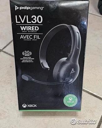 Cuffie gioco LVL30 Wired PC Gaming XBOX windows