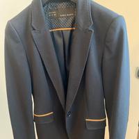 Giacca donna Zara Basic blu notte