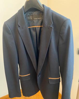 Giacca donna Zara Basic blu notte