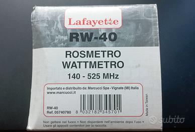 Rosmetro wattmetro 140-525 MHz