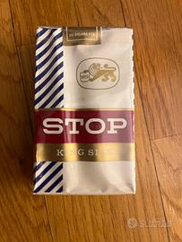 Pacchetto sigarette, stop da collezione sigillato