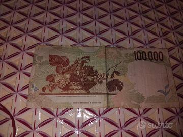 banconota 100 mila lire del 94