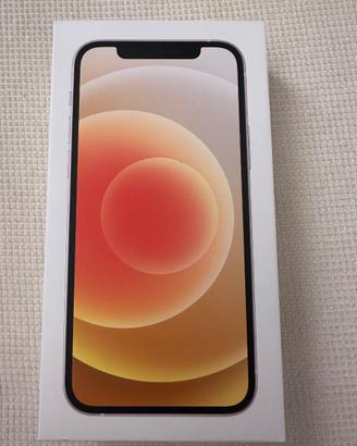 `iPhone 12 128GB Bianco  + 7 CUSTODIE