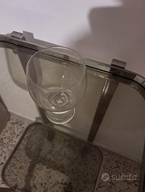 set di bicchieri in vetro da 24 antiquariato 