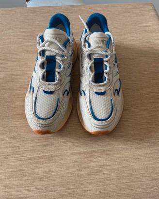 Scarpe dsquared2 uomo blu e bianche mai usate