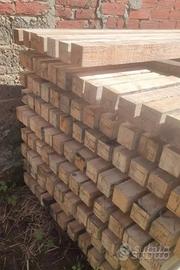 Travetti di legno 8x8 lunghi 240