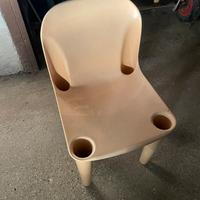 4 sedie Albaplast impilabili