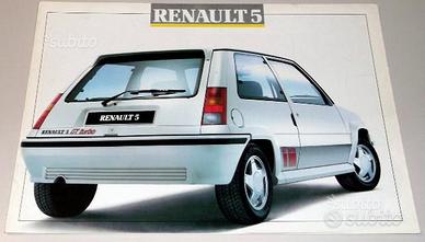 Depliant Renault 5 GT Turbo
