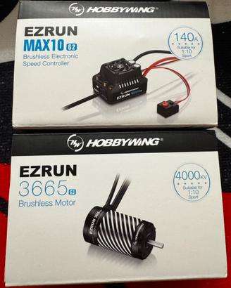 Combo Hobbywing EZRUN MAX10 g2 4000kv