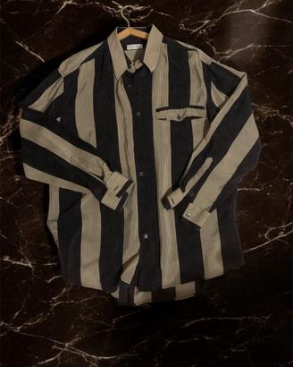 Camicia Pal Zileri vintage originale – righe beige