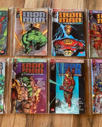 Fumetti - Iron Man e I Vendicatori - 1/12 compl.+1