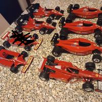 lotto di 7 Ferrari F1 scala 1:24