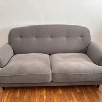 Divano 2 posti Esseboda Ikea grigio fumo