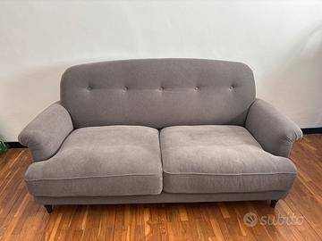 Divano 2 posti Esseboda Ikea grigio fumo