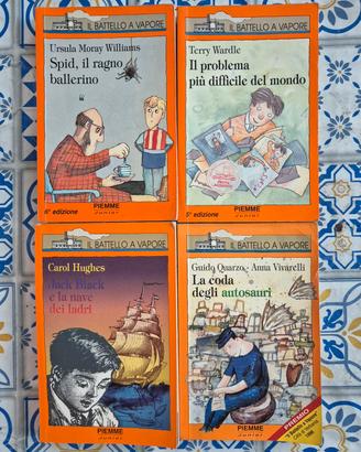 Lotto 4 Libri "Il Battello a Vapore"  Anni 90