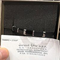 Bracciale stroili con dettagli argento