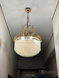 LAMPADARI VINTAGE (COPPIA) + APPLIQUE