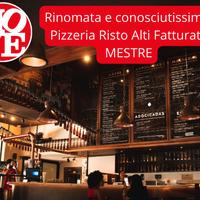 Conosciutissima PIZZERIA Risto Alti Fatturati