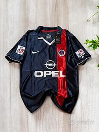 Maglia PSG Nike stagione 2001/02, Home, Ufficiale.