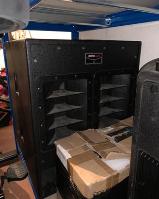 Subwoofer attivo 800W 18 pollici Master Audio