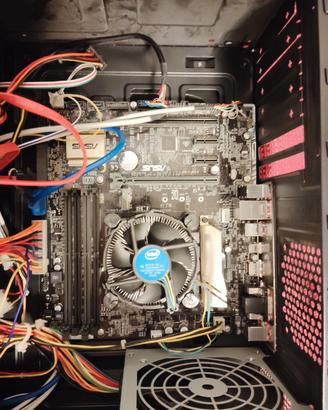 Blocco Scheda Madre ASUS H170M-PLUS + CPU Intel