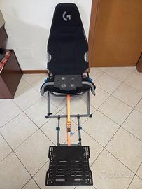 logitech playseat challenge X RINFORZATO