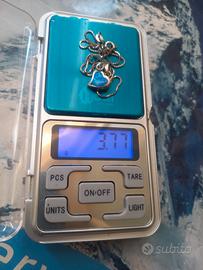 Collana Argento 925 con Opale a Cuore