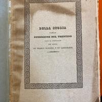 Della storia e della condizione del trentino 1840
