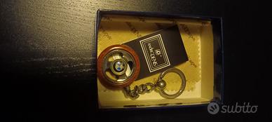 Portachiavi André Denis  in radica BMW con scatola