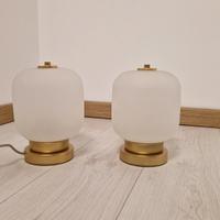 coppia di lampade da tavolo