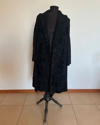 Pelliccia in Agnellino Persiano con cappuccio W