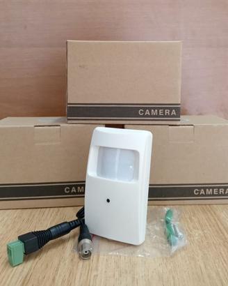 3 Telecamere analogiche nascoste in sensore pir