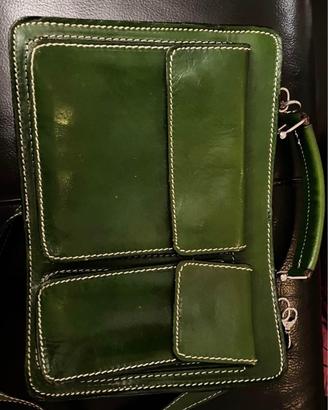 Borsa in vera pelle