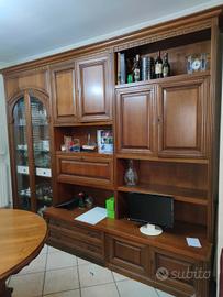 credenza soggiorno parete attrezzata 