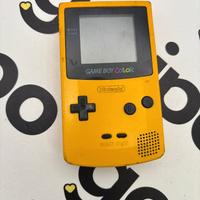 Nintendo Game Boy Color giallo yellow console 