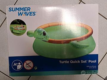 piscina per bimbi a forma di tartaruga